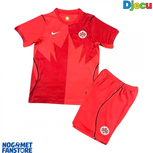Kanada Domaci Dres za djecu SP 2026 Kratak Rukav (+ Kratke hlače)